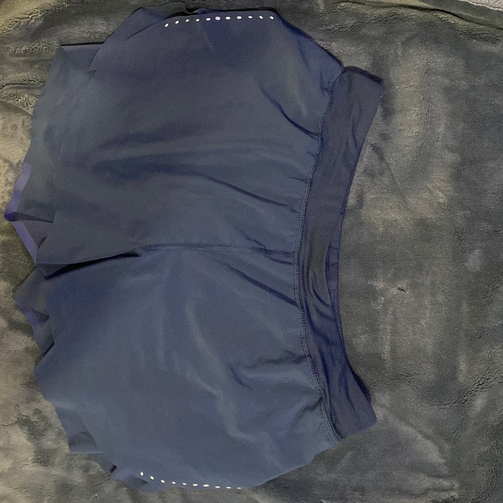 Women’s Lululemon Find Your Pace shorts, Navy- size 10.